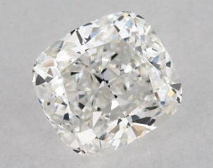 GIA 0.50 Carat H-VS1 Very Good Cut Cushion Modified Diamond